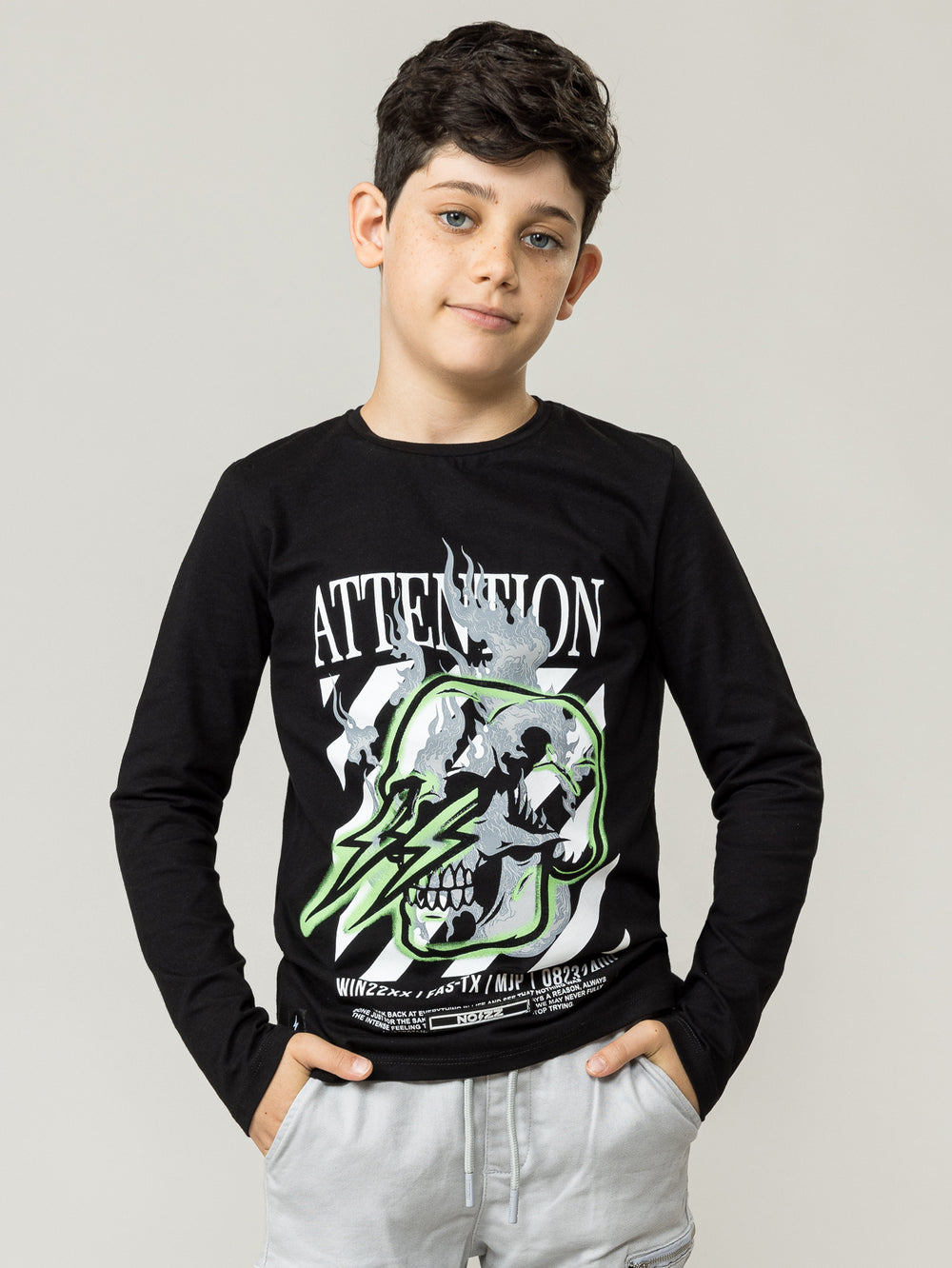 LONG SLEEVE T White / 14