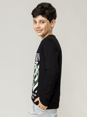 LONG SLEEVE T Black / 14