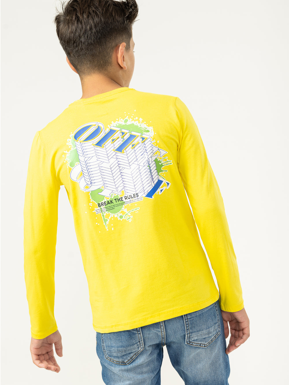 LONG SLEEVE T Yellow / 14