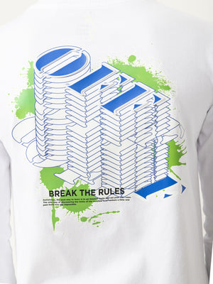 LONG SLEEVE T White / 14