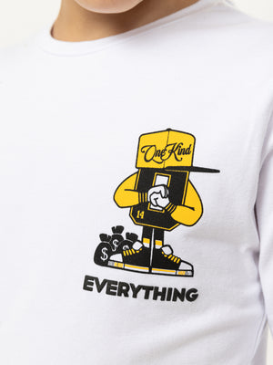 LONG SLEEVE T White / 14