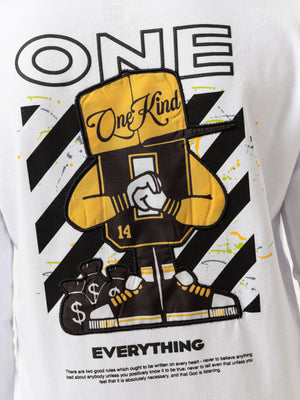 LONG SLEEVE T White / 14