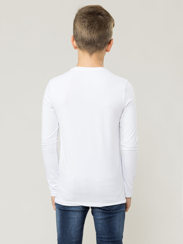 LONG SLEEVE T White / 14