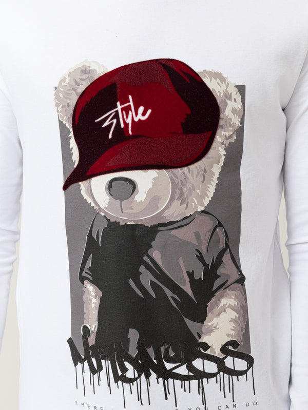 LONG SLEEVE T White / 14