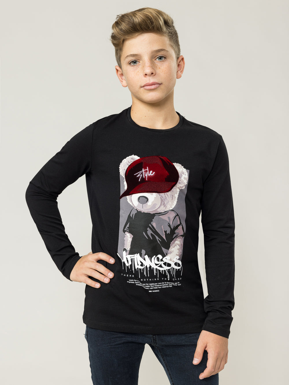 LONG SLEEVE T White / 14