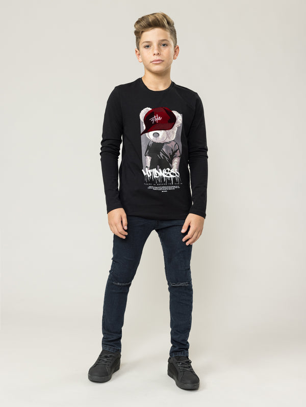 LONG SLEEVE T Black / 14