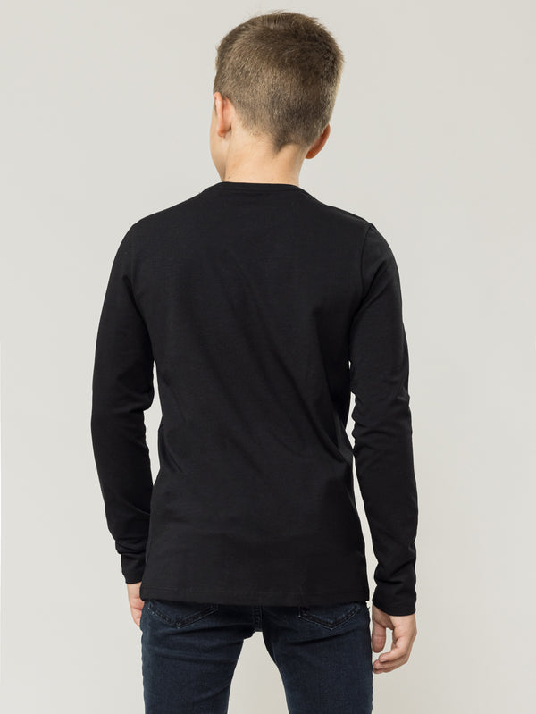 LONG SLEEVE T Black / 14