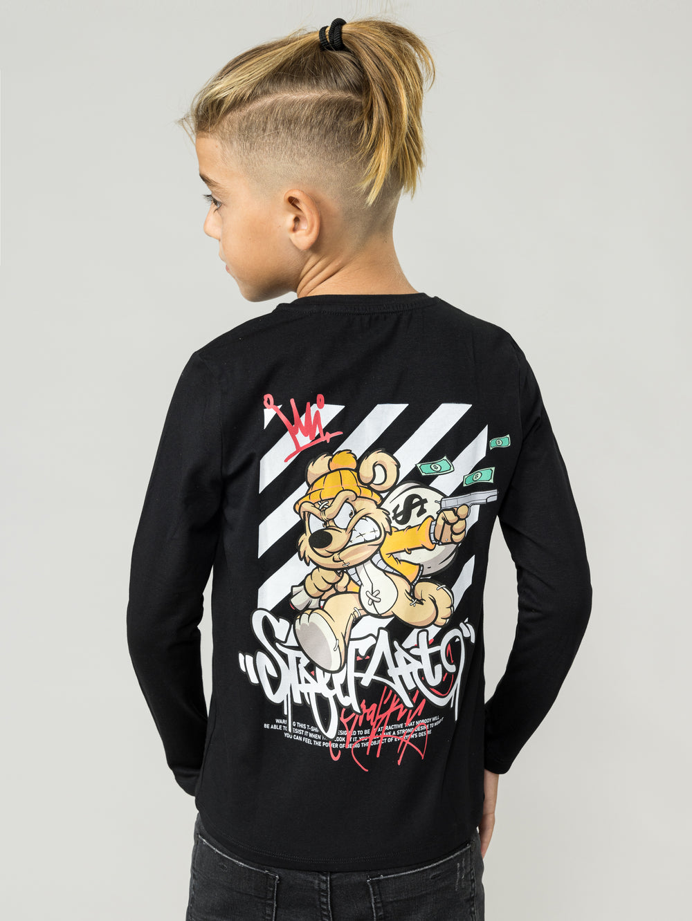 LONG SLEEVE T Black / 14