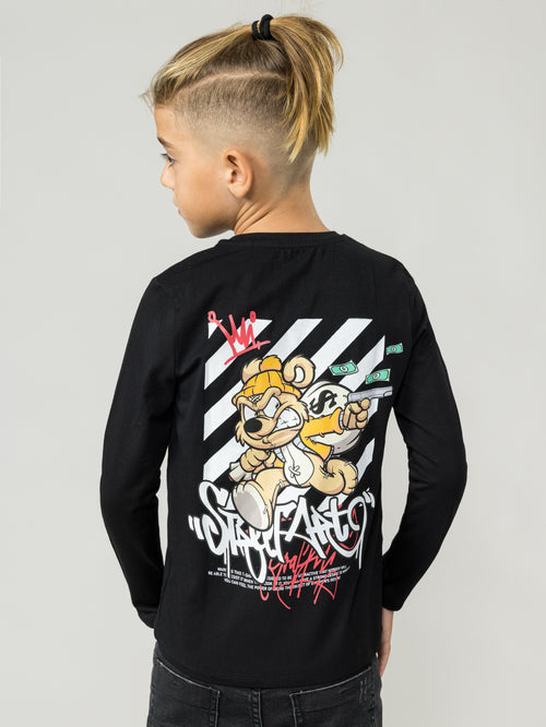LONG SLEEVE T Black / 14