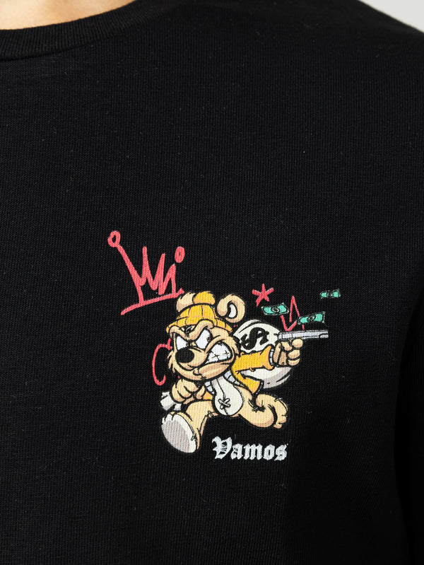 LONG SLEEVE T Black / 14
