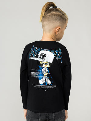 LONG SLEEVE T Black / 14