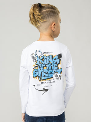 LONG SLEEVE T White / 14
