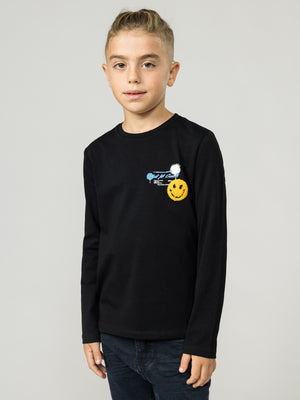 LONG SLEEVE T Black / 14