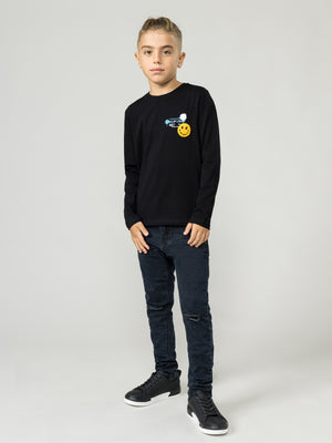 LONG SLEEVE T Black / 14