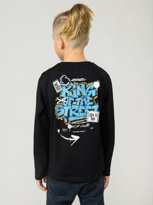LONG SLEEVE T Black / 14