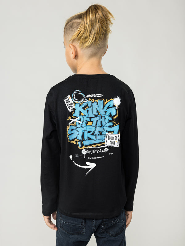 LONG SLEEVE T Black / 14
