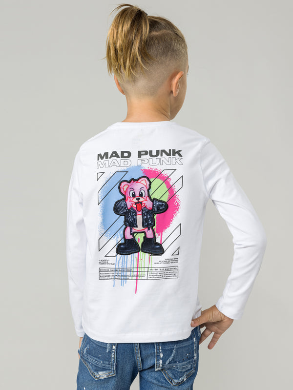 LONG SLEEVE T White / 14