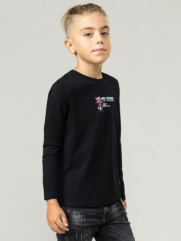LONG SLEEVE T Black / 14