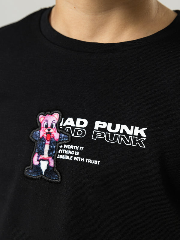 LONG SLEEVE T Black / 14