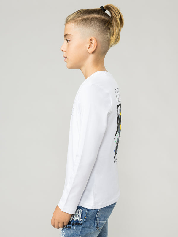 LONG SLEEVE T White / 14
