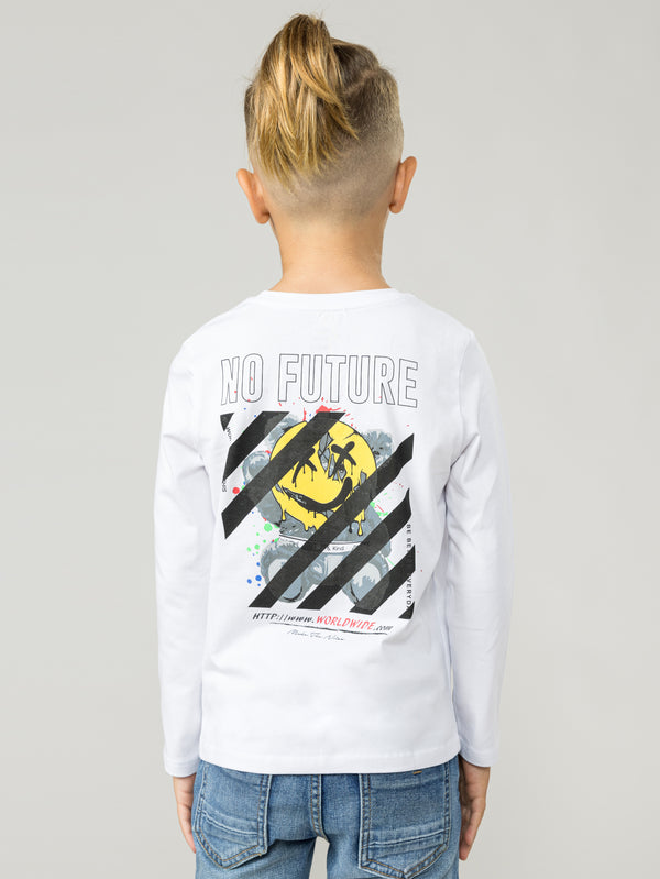 LONG SLEEVE T White / 14