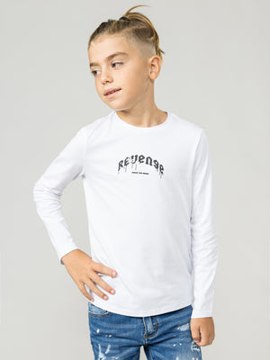 LONG SLEEVE T White / 14