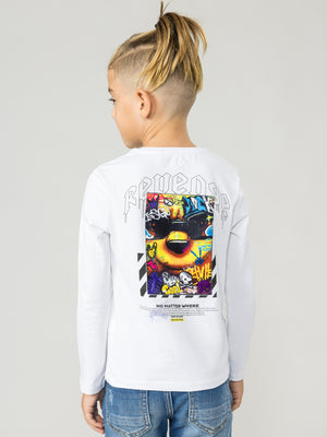 LONG SLEEVE T White / 14