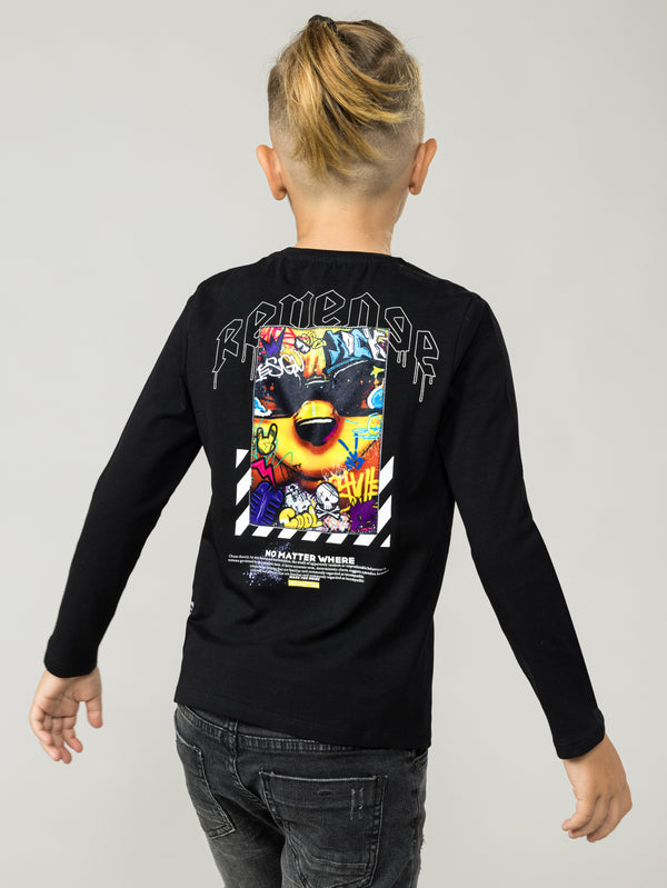 LONG SLEEVE T Black / 14