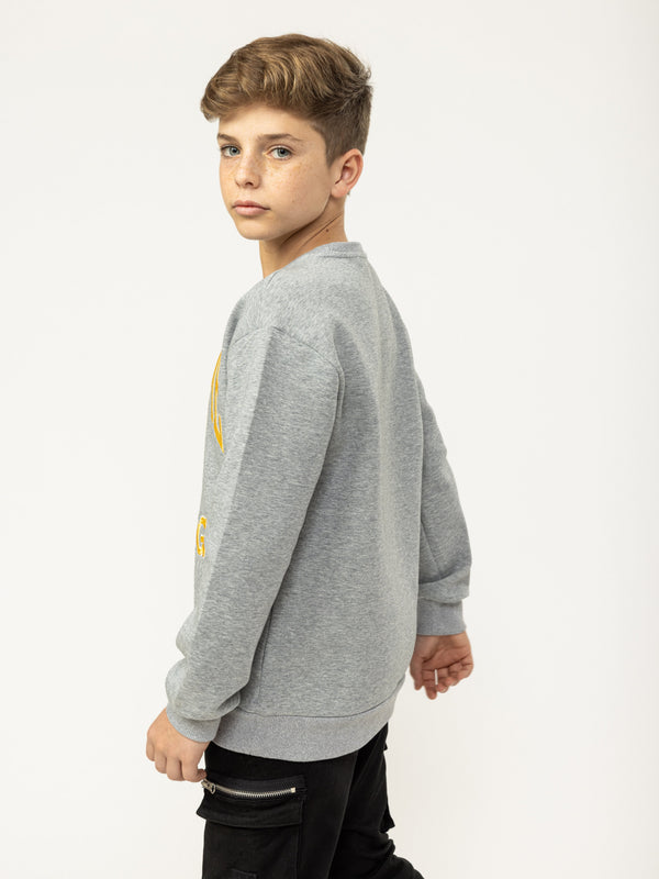 SWEATSHIRT Grey Melange / 14
