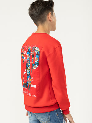 SWEATSHIRT Red / 14