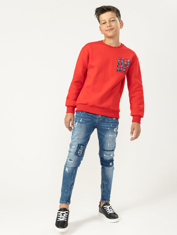 SWEATSHIRT Red / 14