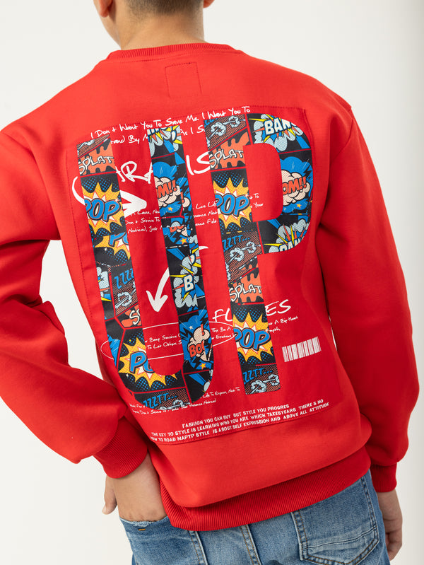 SWEATSHIRT Red / 14