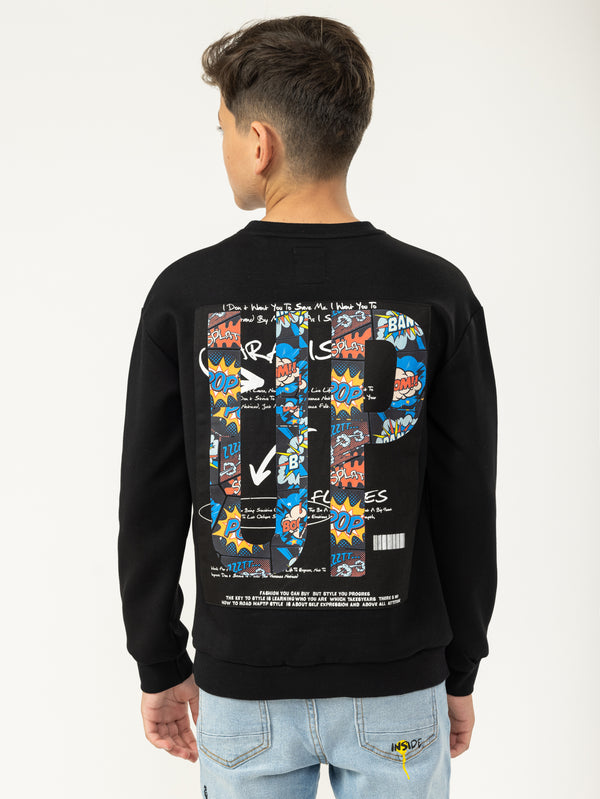 SWEATSHIRT Black / 14