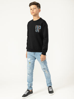 SWEATSHIRT Black / 14