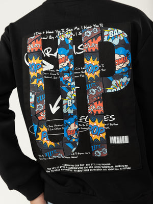 SWEATSHIRT Black / 14