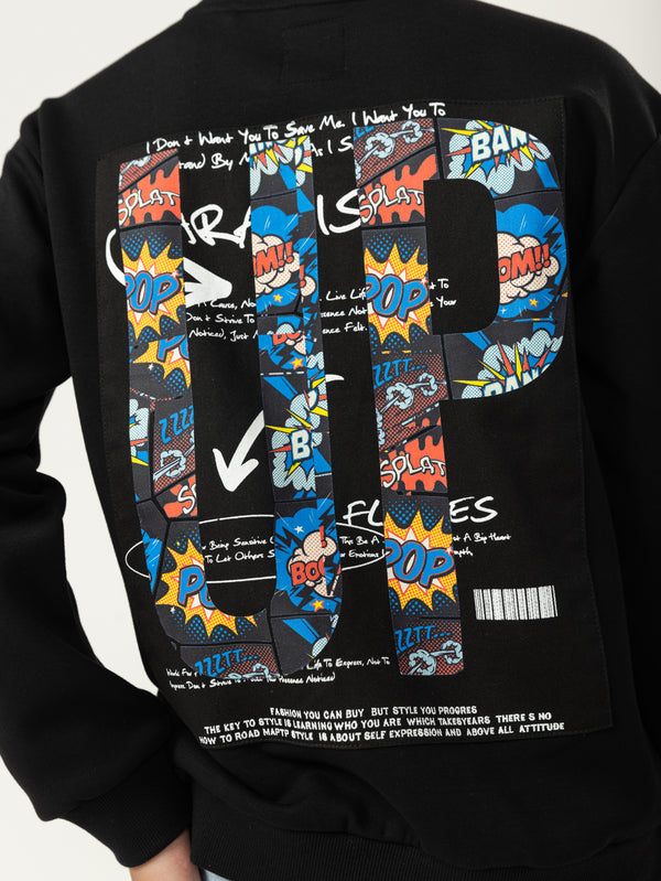 SWEATSHIRT Black / 14