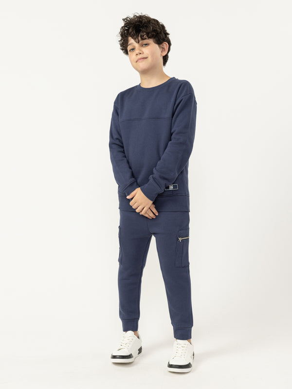 BASIC SET TOP Navy / 14