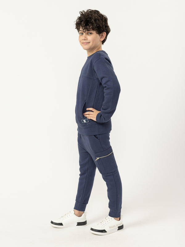 BASIC SET TOP Navy / 14