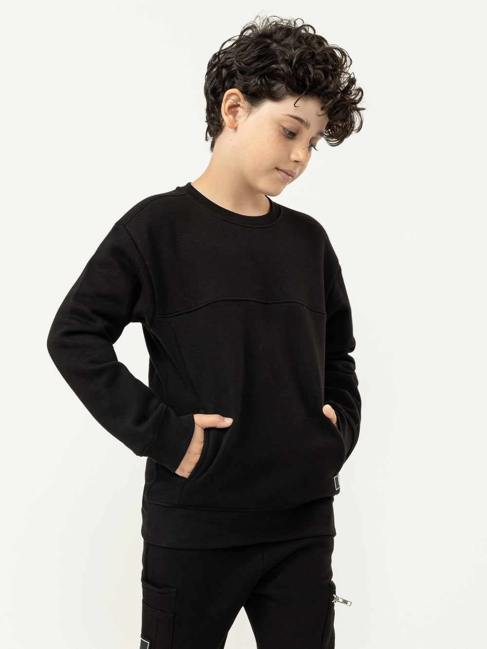 BASIC SET TOP Navy / 14