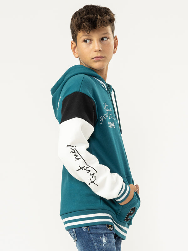 FASHION HOODIE Bottle Green / 14