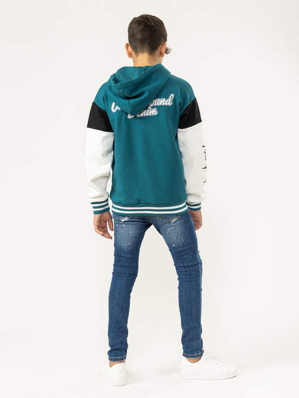 FASHION HOODIE Bottle Green / 14