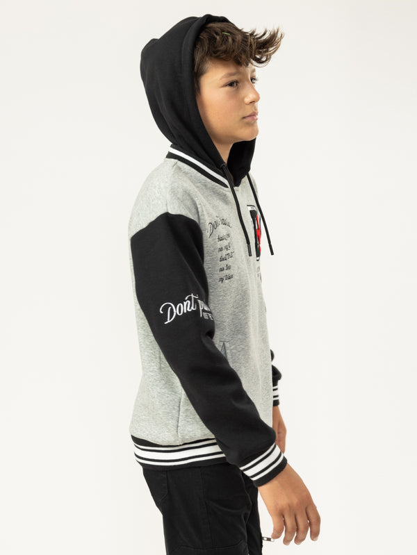 FASHION HOODIE Grey Melange / 14