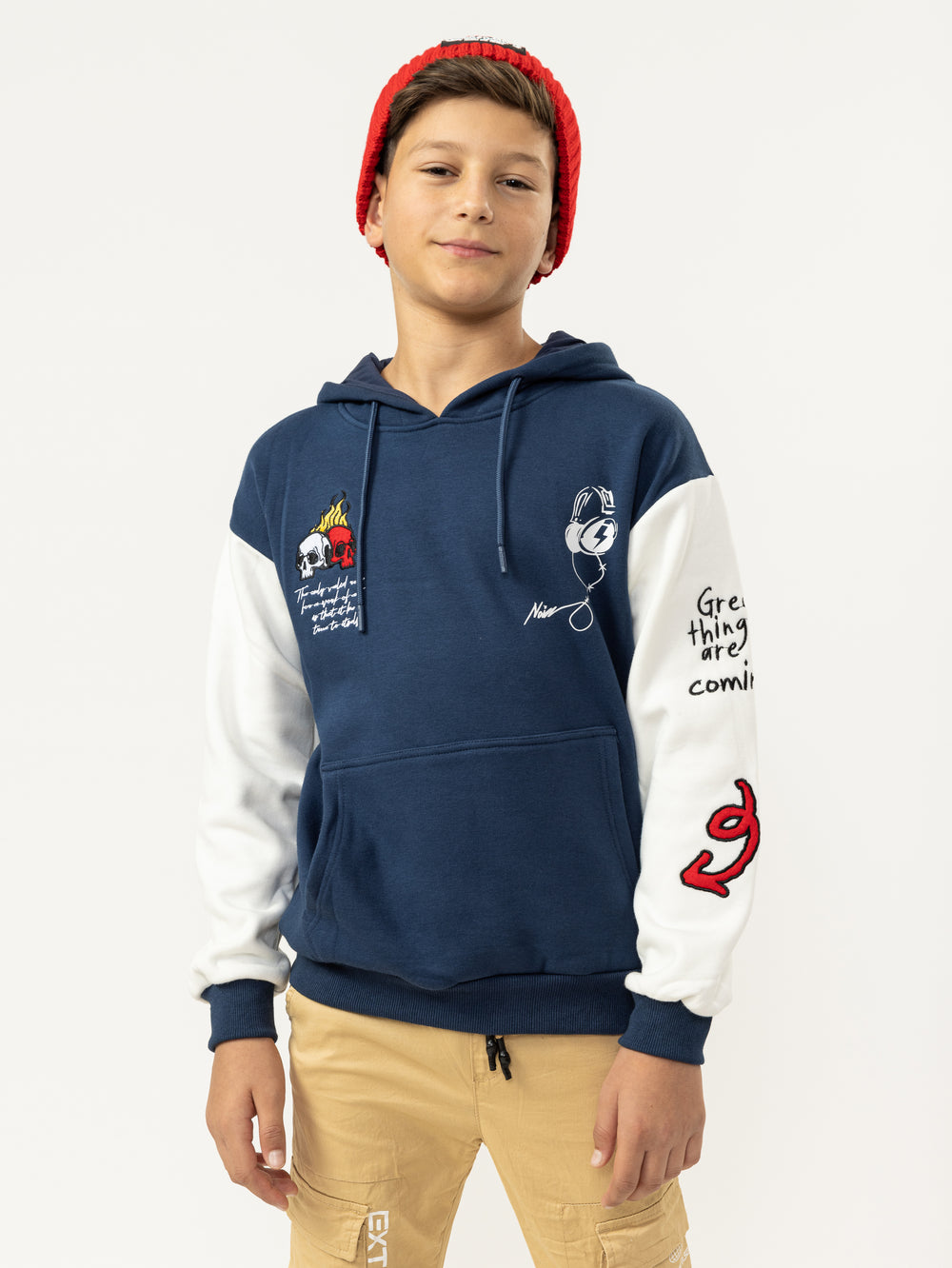 FASHION HOODIE Blue / 14