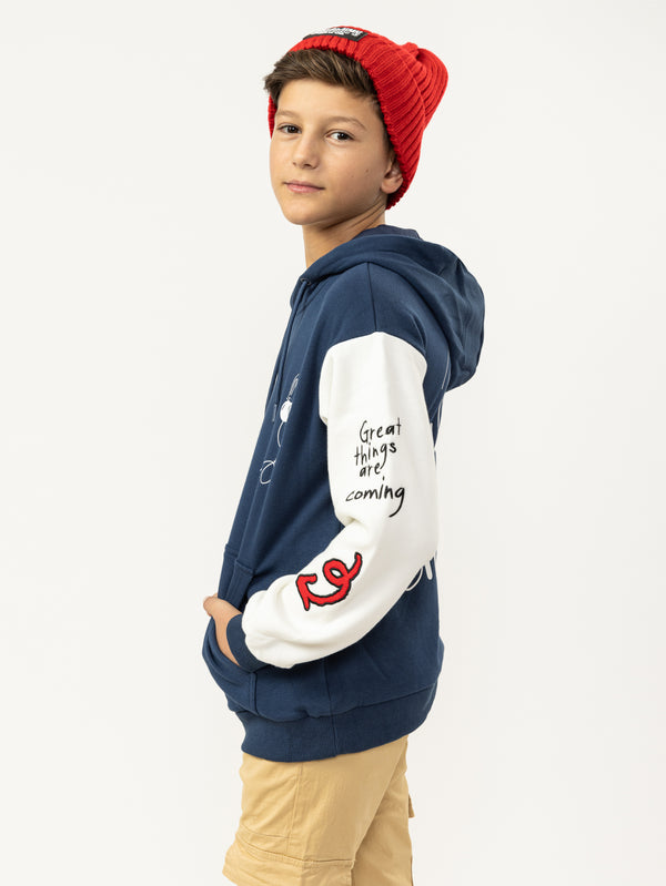 FASHION HOODIE Blue / 14
