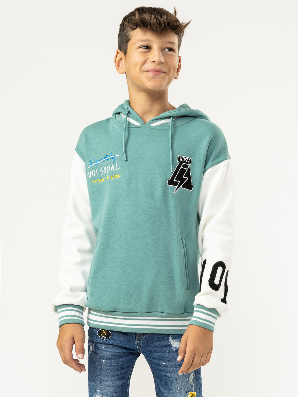 FASHION HOODIE Green / 14