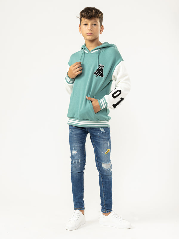 FASHION HOODIE Green / 14