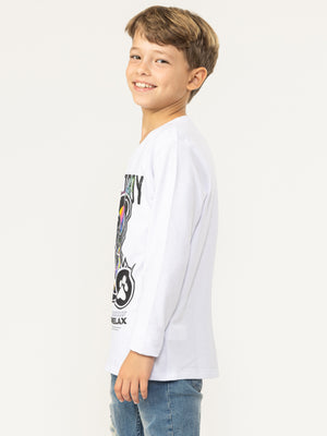 LONG SLEEVE T White / 14