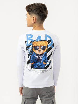 LONG SLEEVE T White / 14