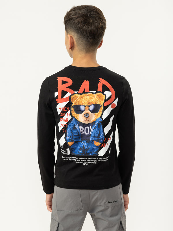 LONG SLEEVE T Black / 14