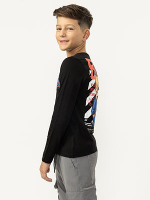 LONG SLEEVE T Black / 14